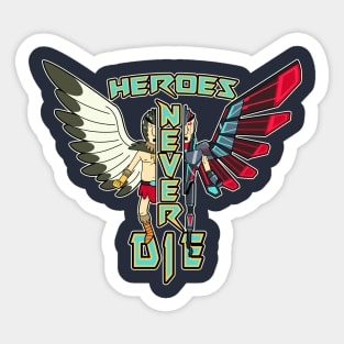 Hero Person Sticker